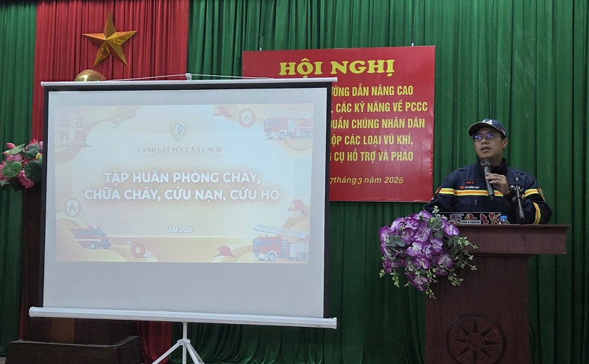 Công an phường Đông Hải: Chú trọng nâng cao ý thức, kỹ năng PCCC, CNCH trong cộng đồng dân cư